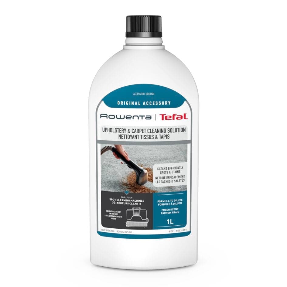 Detergent pentru aspirator cu spalare Rowenta XD5310F0 pentru textile si covoare 1 litru compatibil cu aspiratorul cu spalare Rowenta Clean IT IN502