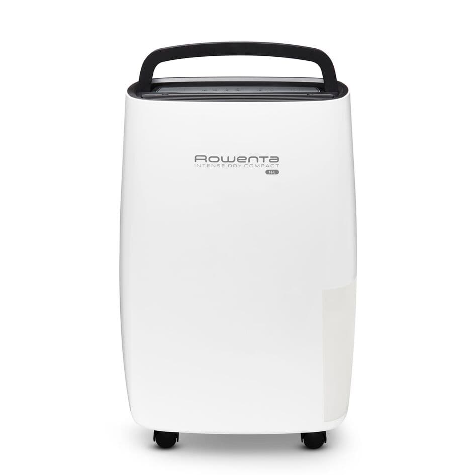 Dezumidificator Rowenta DH4236F0 16 l/24 h Rezervor 2.4 l Intense Dry Compact Higrometru Linen Dry Alb