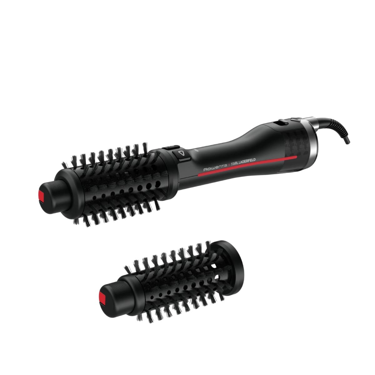 Peria rotativă cu aer cald Rowenta Karl Lagerfeld Pro Stylist CF961LF0 750W tehnologie Pro Dual Motion generator de ioni înveliş exclusiv Kera
