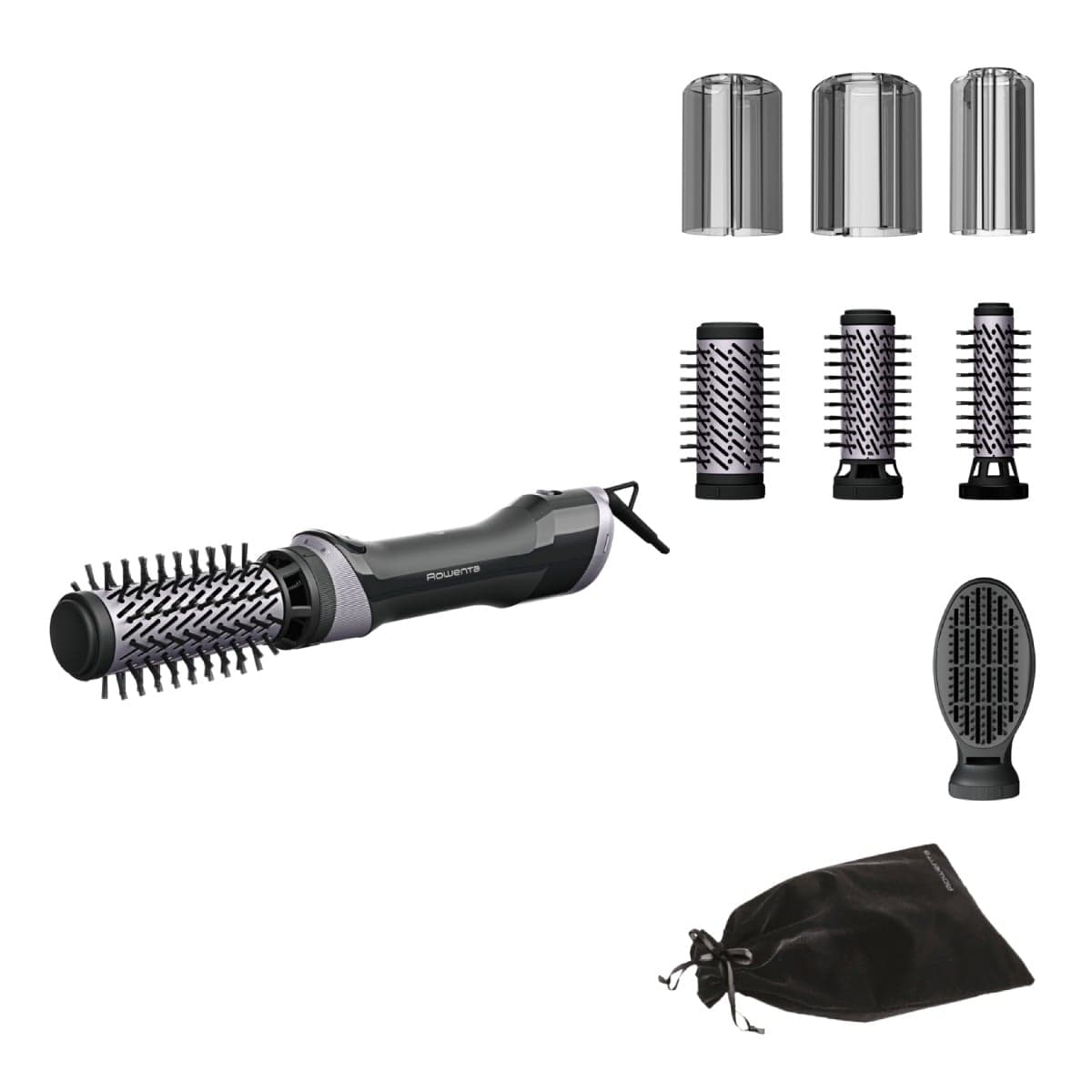 Perie rotativa cu aer cald Rowenta Brush Activ UB9534F0 1000W 2 trepte de viteza & temperatura 2 perii rotative 40/50mm 1 perie de 30 mm 1 perie