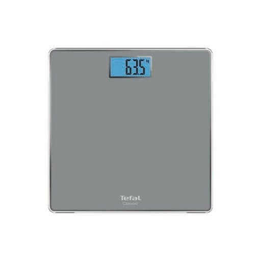 Cântar de baie Classic PP1500V0 160 KG gradații la 100 g 31 x 31 cm sticlă gri