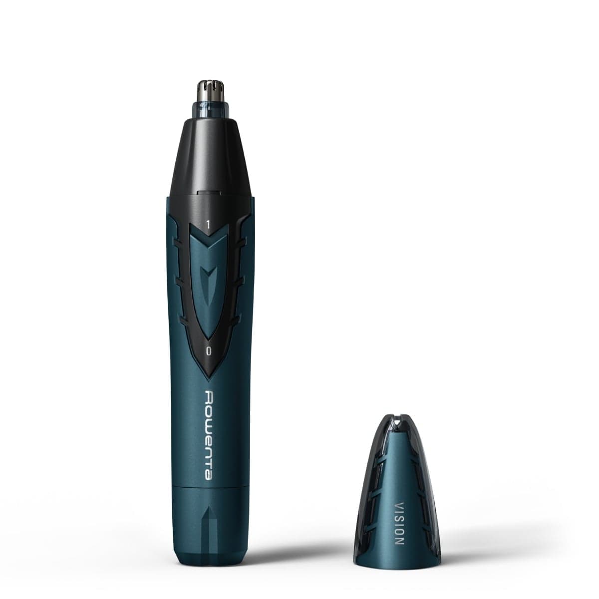 Trimmer pentru nas & urechi Rowenta Vision TN3011F0 autonomie 3 ore tehnologie VISION rezistent la apa albastru