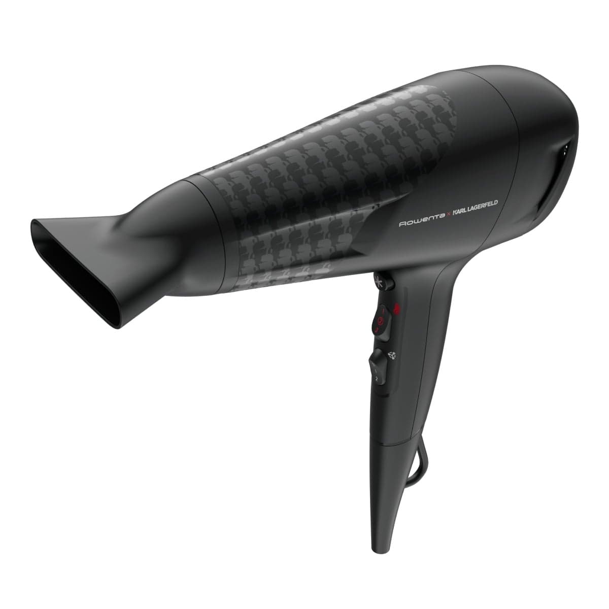 Uscător de păr Rowenta x Karl Lagerfeld Studio Dry CV581LF0 2100W Tehnologie Effiwatts 6 trepte de viteza si temperatura Tehnologie Thermo Contr