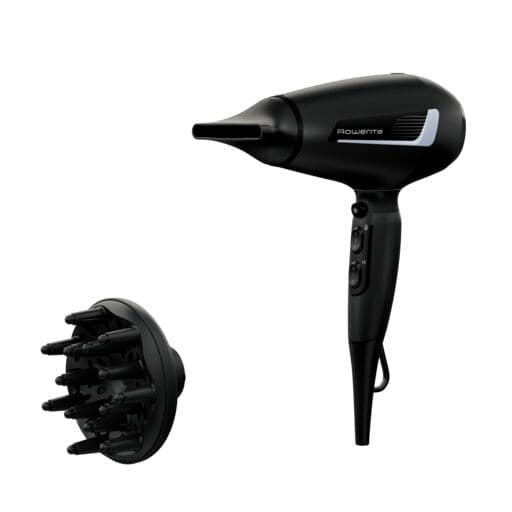 Uscator de par Rowenta PRO EXPERT CV8820F0 2100 W invelis Tourmaline concentrator 6 mm jet aer rece 3 trepte temperatura negru