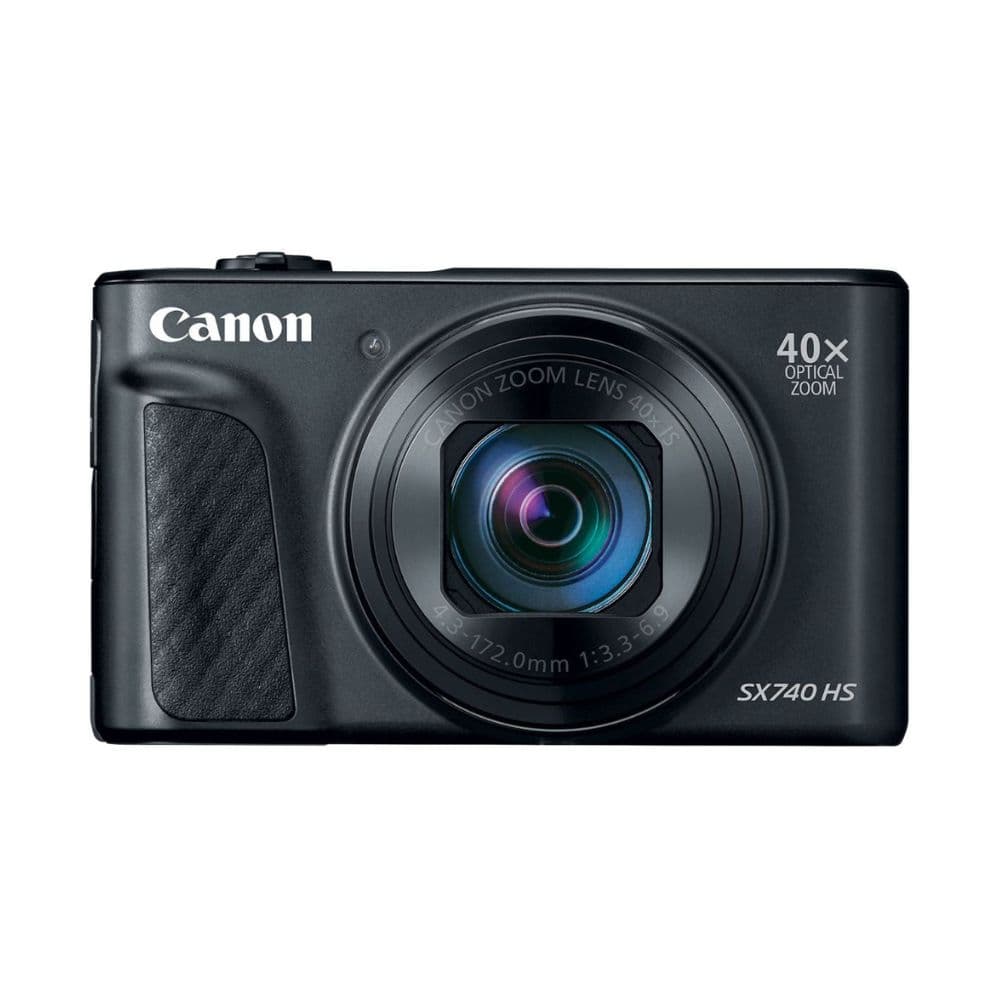 Canon PowerShot SX740 HS Digital Camera - Black