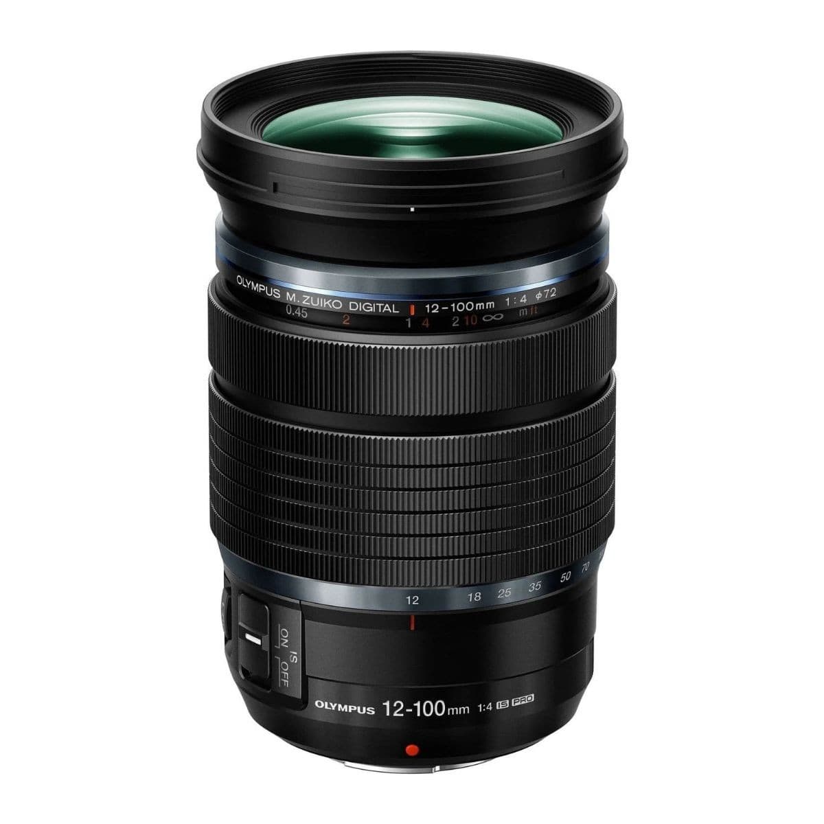OM System M.ZUIKO DIGITAL ED 12-100mm F4.0 IS PRO Lens - Black