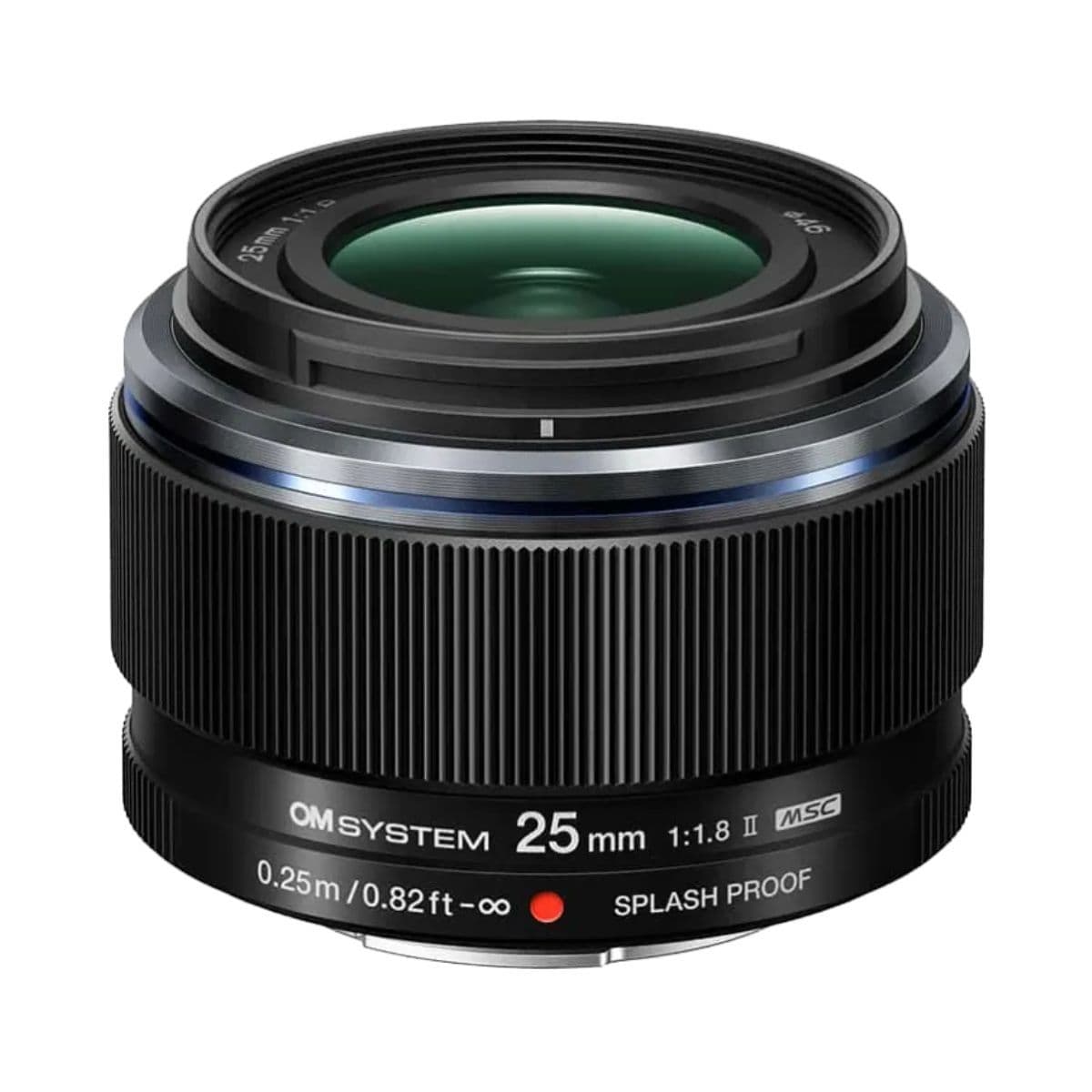 OM System M.ZUIKO DIGITAL ED 25mm F1.8 II Lens - Black