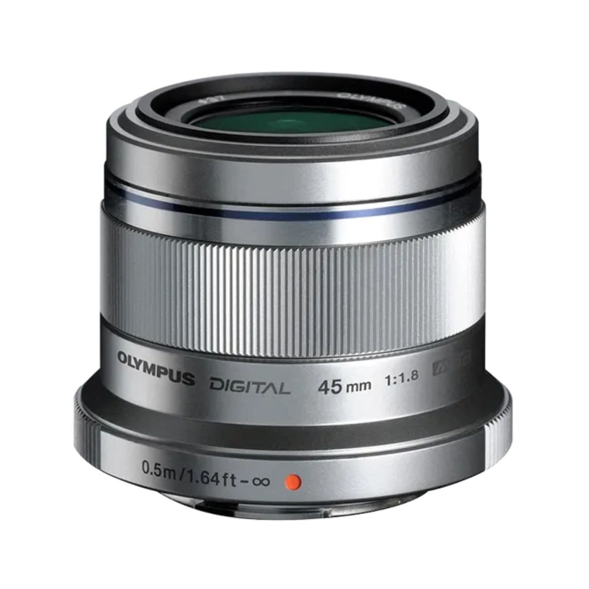 OM System M.ZUIKO DIGITAL ED 45mm F1.8 Lens - Silver