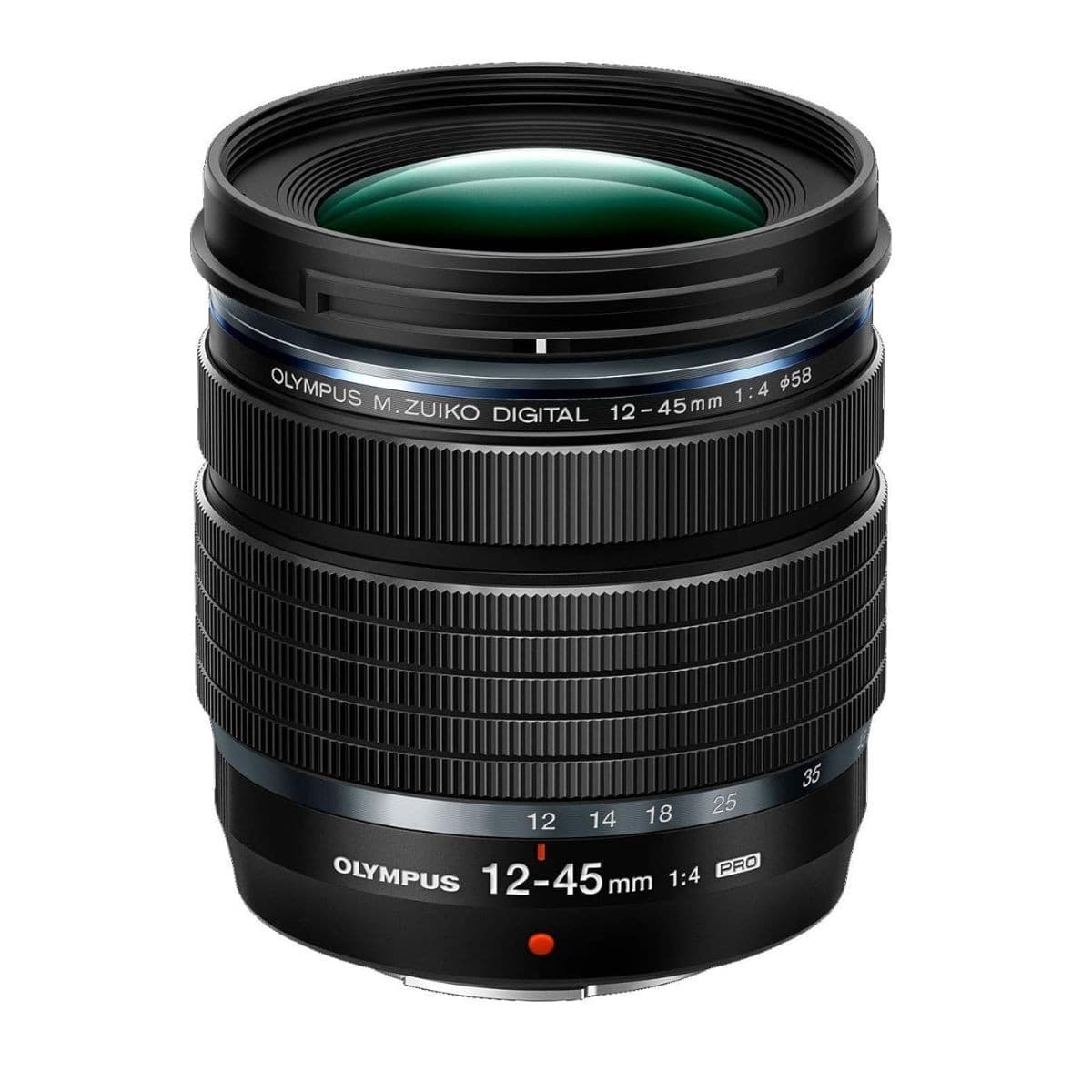 OM System M.ZUIKO DIGITAL ED 12-45mm F4.0 PRO Lens - Black