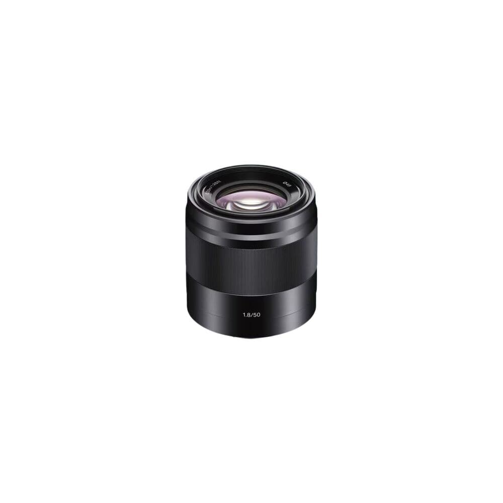 Sony E 50mm F1.8 OSS Lens - Black (SEL50F18)