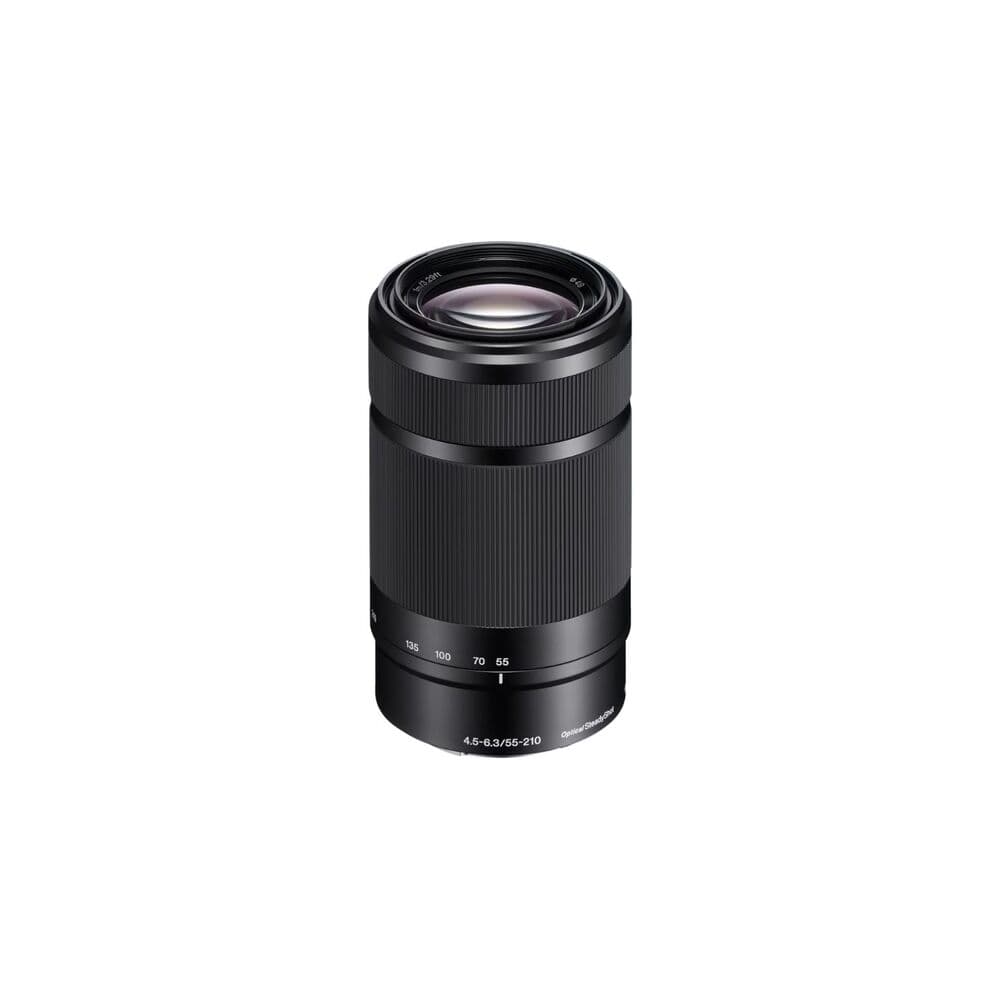 Sony E 55-210mm F4.5-6.3 OSS Lens - Black (SEL55210)