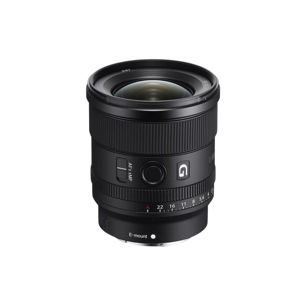 Sony FE 20mm F1.8 G Lens (SEL20F18G)